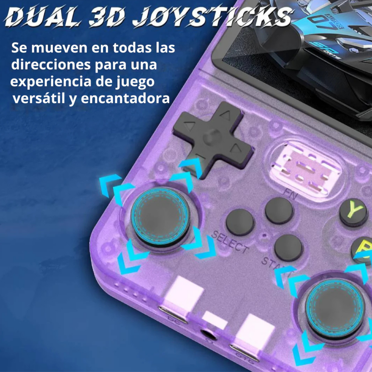 Consola de videojuegos portátil Retro